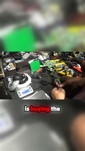 Scrap haul reveals hidden gold tips on old alarm parts!