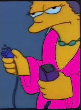 Patty wearing a pink robe/bed jacket (Pink Robe/Bed Jacket)