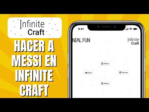 Cómo HACER A MESSI En Infinite Craft