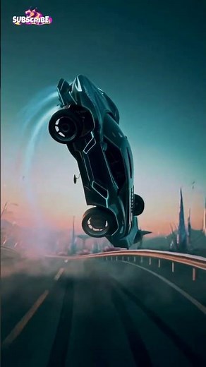 Alien Sports Cars Extreme Stunts on Cosmic Highway 🚀🔥