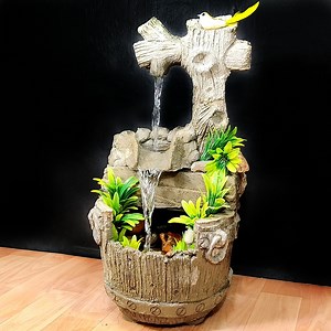 106K views · 1K reactions | wounderfull bucket waterfall fountain easy to learn it make it yourself | 3 minutes diy | Facebook