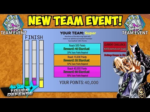 HOW TO BEAT THE *NEW* STAR DUST TEAM EVENT IN ALL STAR TOWER DEFENSE! *EVERYTHING YOU NEED TO KNOW*