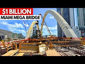 The New $1 BILLION Mega Bridge That Is Reshaping Miami’s Skyline!