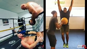1.7K views · 48 reactions | 壘 Take a look at how Tyson Fury & Dillian Whyte compare in training ahead of their clash on April 23   Tyson Fury / Dillian Whyte  FULL VIDEO ➡️ https://youtu.be/SbMoHIuU7A8 #Boxing #FuryWhyte | Pro Boxing Fans | Facebook