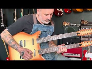 Danelectro DB-612. Double neck