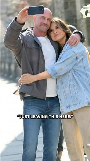 Mariska Hargitay and Christopher Meloni reunite on ‘SVU’ set