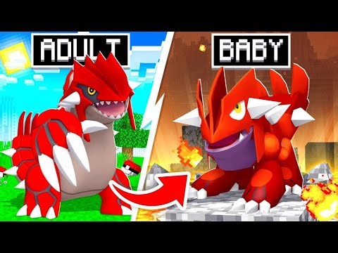 I Created LEGENDARY BABY Pokémon In MINECRAFT! (movie)