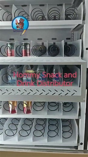 Snack and drink vending machine