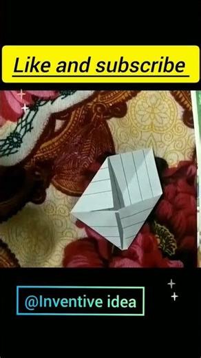 paper craft# most easy mini paper toy💡💡🎀🎀