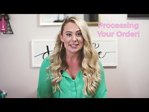 Processing your Mary Kay Order!
