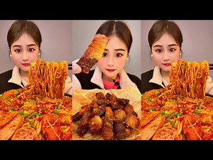 ASMR MUKBANG: Spicy food a Flavor Explosion with This Chinese Food Challenge!
