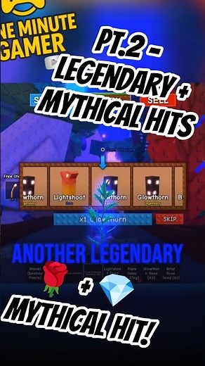 🌻 Roblox Grow a Garden 🌹 Legendary Glowthorns + Mythical Briar Rose 💎 INSANE Seed Pulls! (Pt.2)