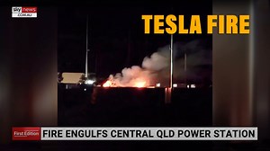Fire Beaks Out At $38M Tesla Megapack Storage Unit, Could Burn For Days | Carscoops