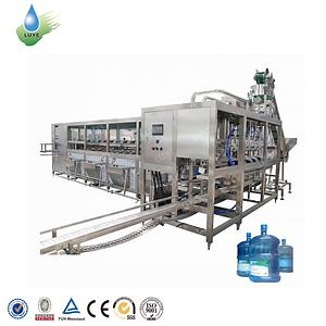 [Hot Item] Automatic Bottled 5 Gallon Water Filling Line / 5gallon Bucket Pure Water Washing Filling Capping Machine