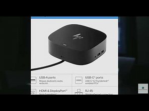 Review - HP USB-C Dock G5-11-in-1 Adapter for Both USB-C and Thunderbolt-Enabled Laptops,