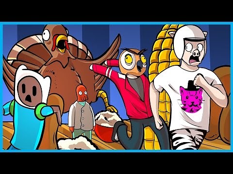 Garry's Mod Deathrun Thanksgiving Edition! - Funniest Trap Ever!! (Gmod Funny Moments)