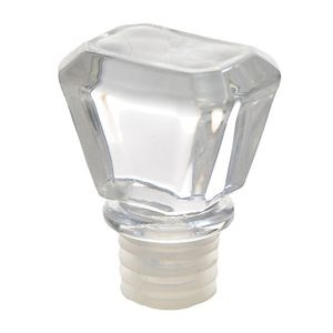 [Hot Item] Clear Transparent Square Glass Liquor Stopper