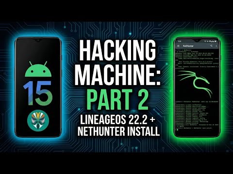 OnePlus 6T to Hacking Machine Part 2: Install LineageOS 22 & NetHunter 🐉📱