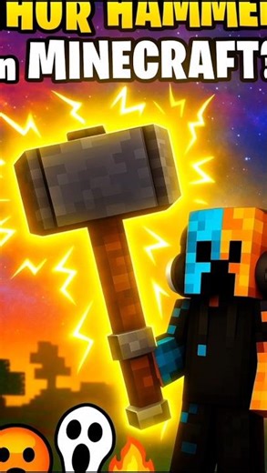 ⚡ Thor Hammer in Minecraft?! 🔨🔥😱
