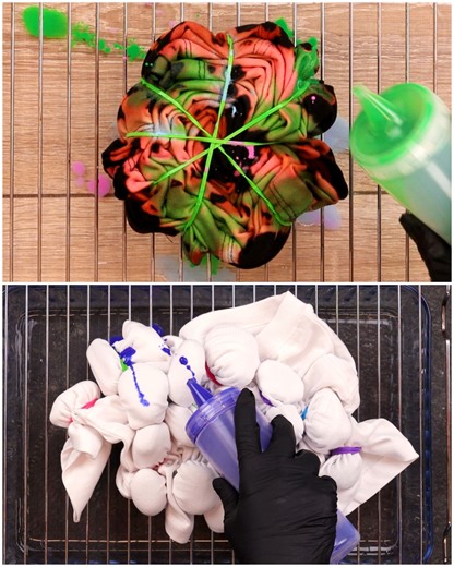 44K views · 106 reactions | Splash of colors & tie-dye vibes | MetDaan DIY | Facebook