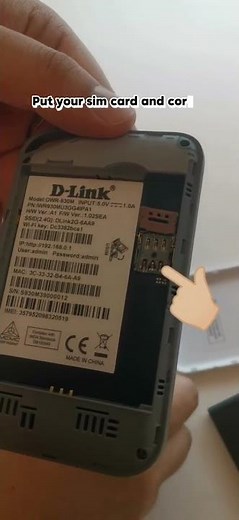 [Tutorial] How to Insert a SIM Card Into a D-Link DWR-930M 4G LTE Mobile Router
