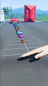 Colorfull Small To Giant Cars Vs Hand Slap #Ep-50