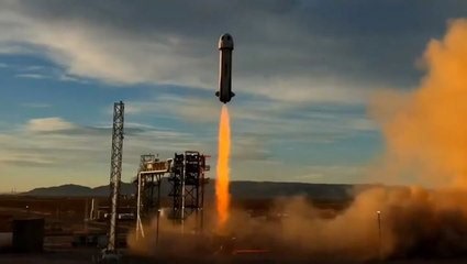 Blue Origin launches 1st wheelchair user to space and 5 others