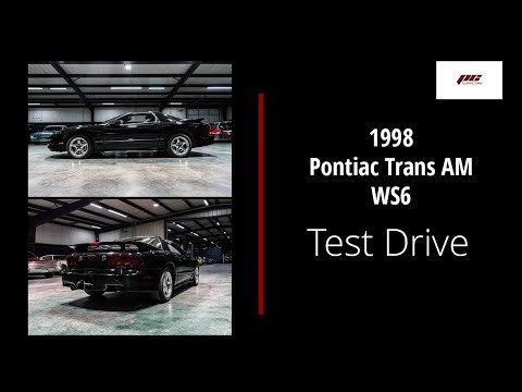 1998 Pontiac Trans AM WS6 Test Drive Review | PC Classic Cars