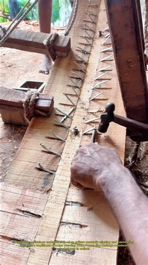 Crafting a Traditional Weaving Loom Step-by-Step! #TraditionalCraft #Woodworking #Weaving