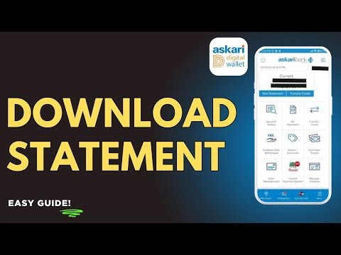 How To Download Askari Bank Statement