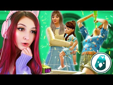 BLUE AGES UP! 🤠 Cottage Living #14 (The Sims 4)
