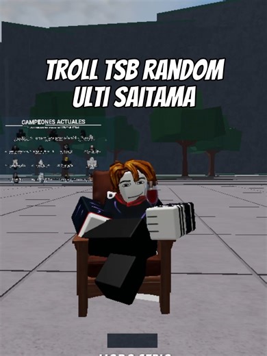 Ultimate Saitama Challenge in Roblox TSB