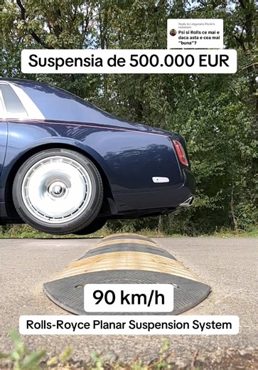 Suspensia Rolls-Royce Planar: Inovație în confortul auto