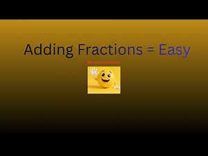 STOP Struggling With Fractions — This Method Works!
