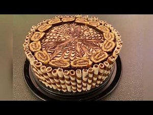 Torte Per Ditelindje | How To Make Chocolate Cake Decorating Tutorial - Kuzhina Shqiptare