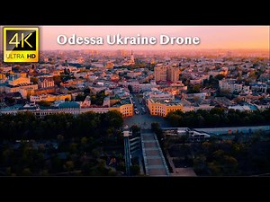 Odessa, Ukraine - 4K UHD Drone Video
