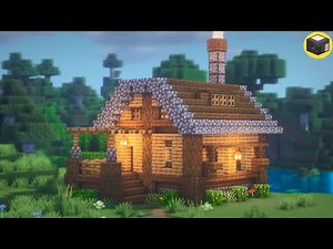 Minecraft: How to Build STARTER House | Survival Starter House Tutorial