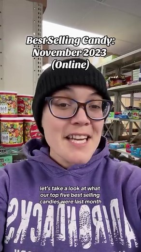 7.7K views · 354 reactions | Let’s take a look at our top 5 best selling candies in November (online version)! #hellosweetscandy #candyshop #wny #smallbusiness #bestsellers | Hello, Sweets - Candy and Pop Shop | Facebook