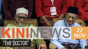 9.3K views | Kini News - Based on public sentiments, PAS president Abdul Hadi Awang believes the nation is ailing from a serious ailment and urged Prime Minister Dr Mahathir Mohamad to conduct a major operation. | KiniTV | Facebook