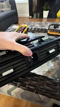 How to fix/ replace center air vent on bmw f10
