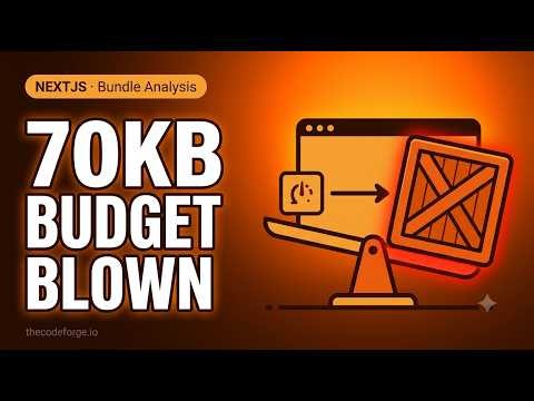 Next.js Bundle Analysis: 70KB from a single import broke