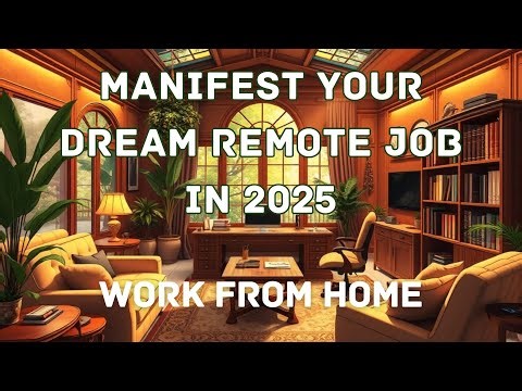 Manifest Your Dream Remote Job in 2025 – Affirmations for Career Success