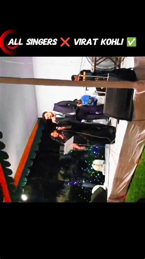 VIRAT KOHLI best singing in normal program ❤️