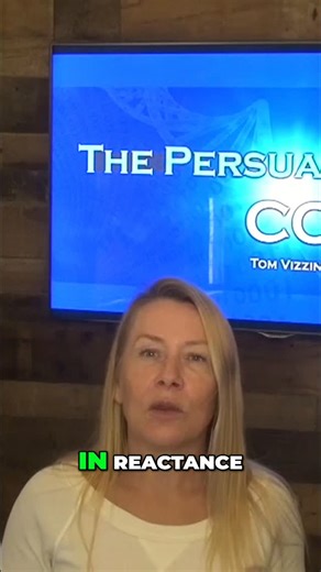 Tom Vizzini on Instagram: "Reactance: hating the sales process. It's not about the offer, but the process & you. Client seems hostile? They might not know why either. #SalesPsychology #Reactance #NegotiationSkills #ClientCommunication #SalesTips #CommunicationSkills #ReelsForBusiness"