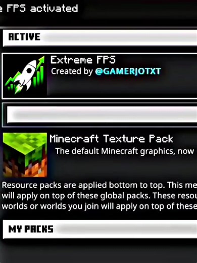 Extreme FPS Settings for Minecraft PE 1.26