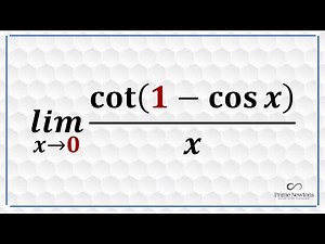 Limit of cot{1-cosx} as x approaches zero