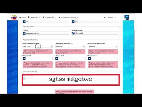 Cómo sacar un pasaporte nuevo desde cualquier otro país del exterior | SAIME