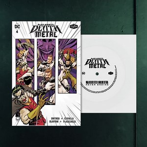 3.7K views · 183 reactions | A special edition of the fourth issue of Dark Nights: Death Metal comic with a flexi single of our track Never Ending is releasing March 25th. We are thrilled to be on this cover and for the physical release of Never Ending off the Dark Nights: Death Metal Soundtrack. Pre-order the cover and single today: found.ee/DNDM4_ManchesterOrchestra | Manchester Orchestra | Facebook