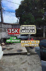35K Mitsubishi Lancer GLXi | 1 Year Hindi Umaandar Ready na sa Long Drive 😎👌🏾 #theamazingagent #murangkotse #dropwrenchgarage #buyfixsell | The Amazing Agent