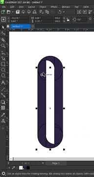 Modern Abstract Ribbon Logo Design in CorelDRAW